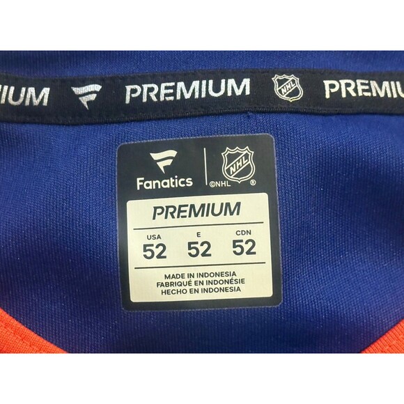 Edmonton Oilers Fanatics Premium Home NHL Jersey Men's White Size 52 NWT - Picture 5 of 8
